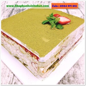 Bánh Sinh Nhật Trà Xanh - VL69